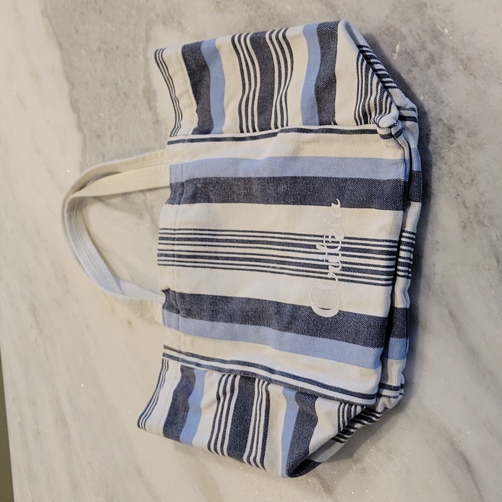 Aritzia cotton canvas tote bag